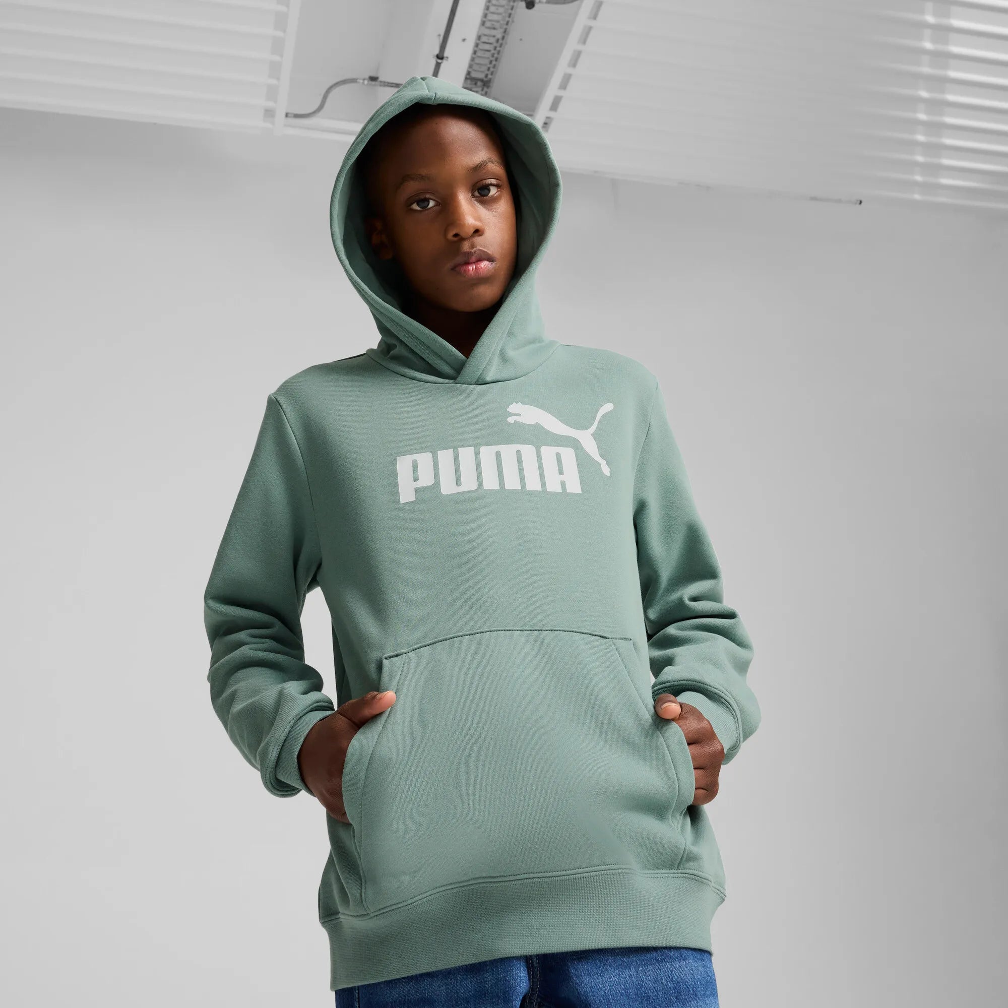 Puma Junior ESS No. 1 Logo Hoodie